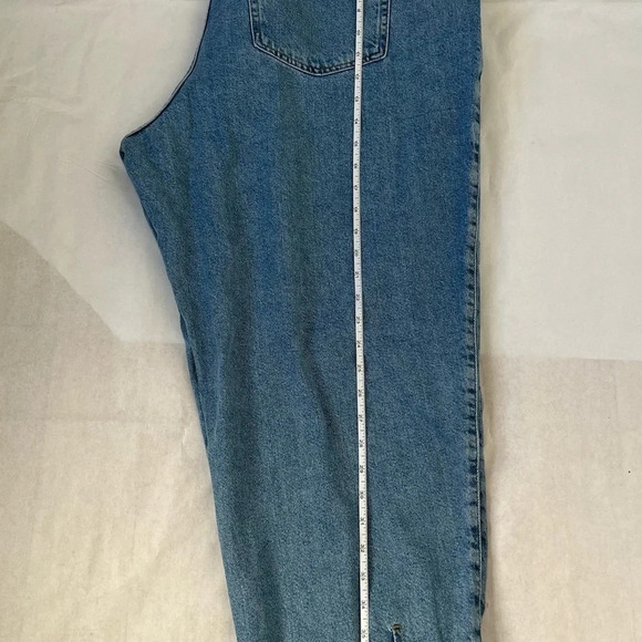H&M women's light wash, curvy jeans Blue size XXL NWT - Picture 7 of 11